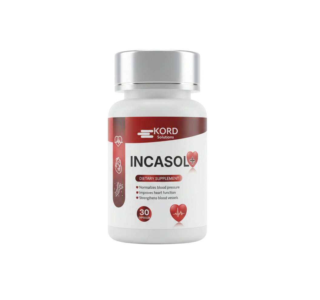 Incasol+ - Natural supplement for blood pressure control